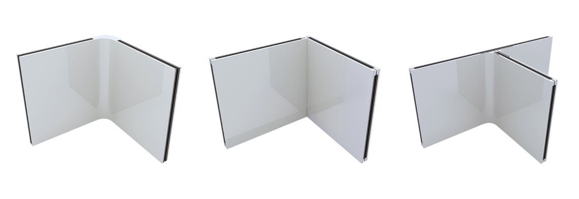 One-piece Corner Panel One-piece Corner Panel