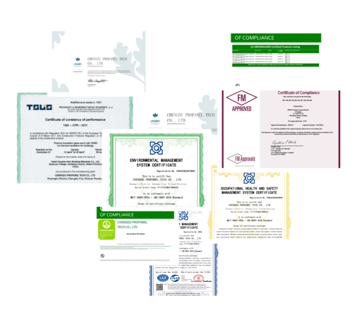 Propanel's Honors and Certification Propanel's Honors and Certification