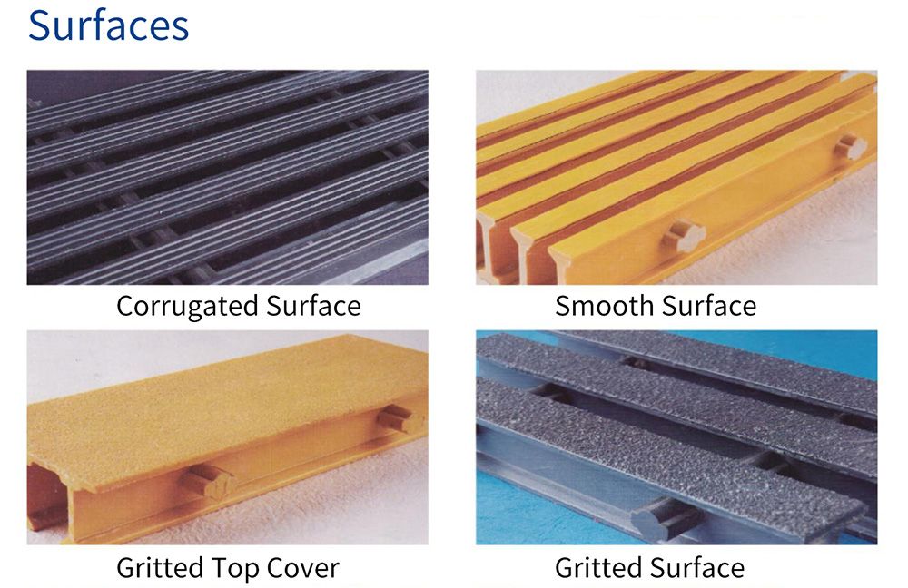 FRP Pultruded Grating Surface Type FRP Pultruded Grating Surface Type