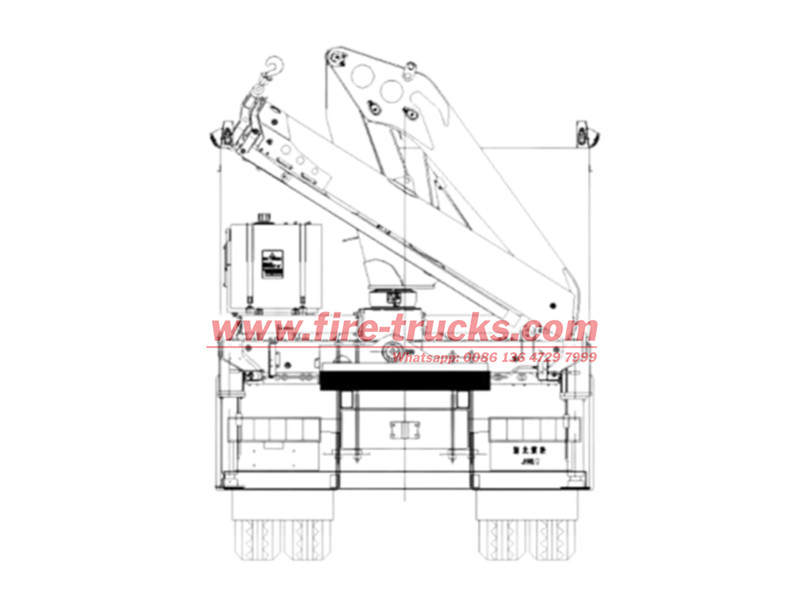HOWO rescue fire truck drawing HOWO rescue fire truck drawing