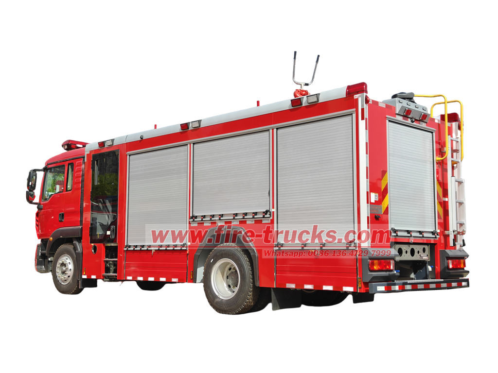 HOWO 7000L tender fire truck HOWO 7000L tender fire truck
