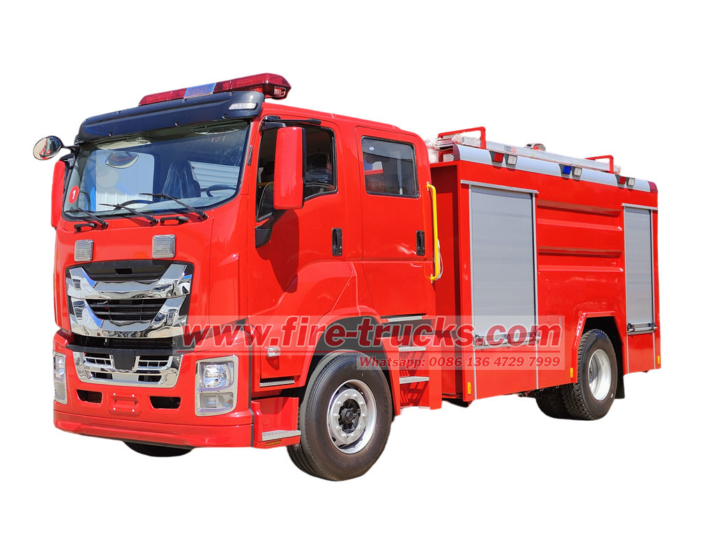 ISUZU GIGA 380HP 4x2 fire fighting truck