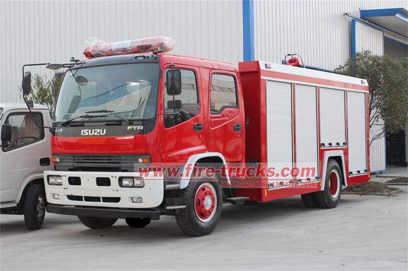 ISUZU FTR all-drive fire fighting truck ISUZU FTR all-drive fire fighting truck