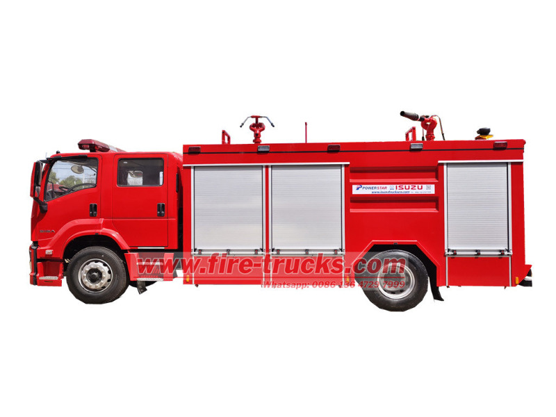 ISUZU FTR tender fire truck ISUZU FTR tender fire truck