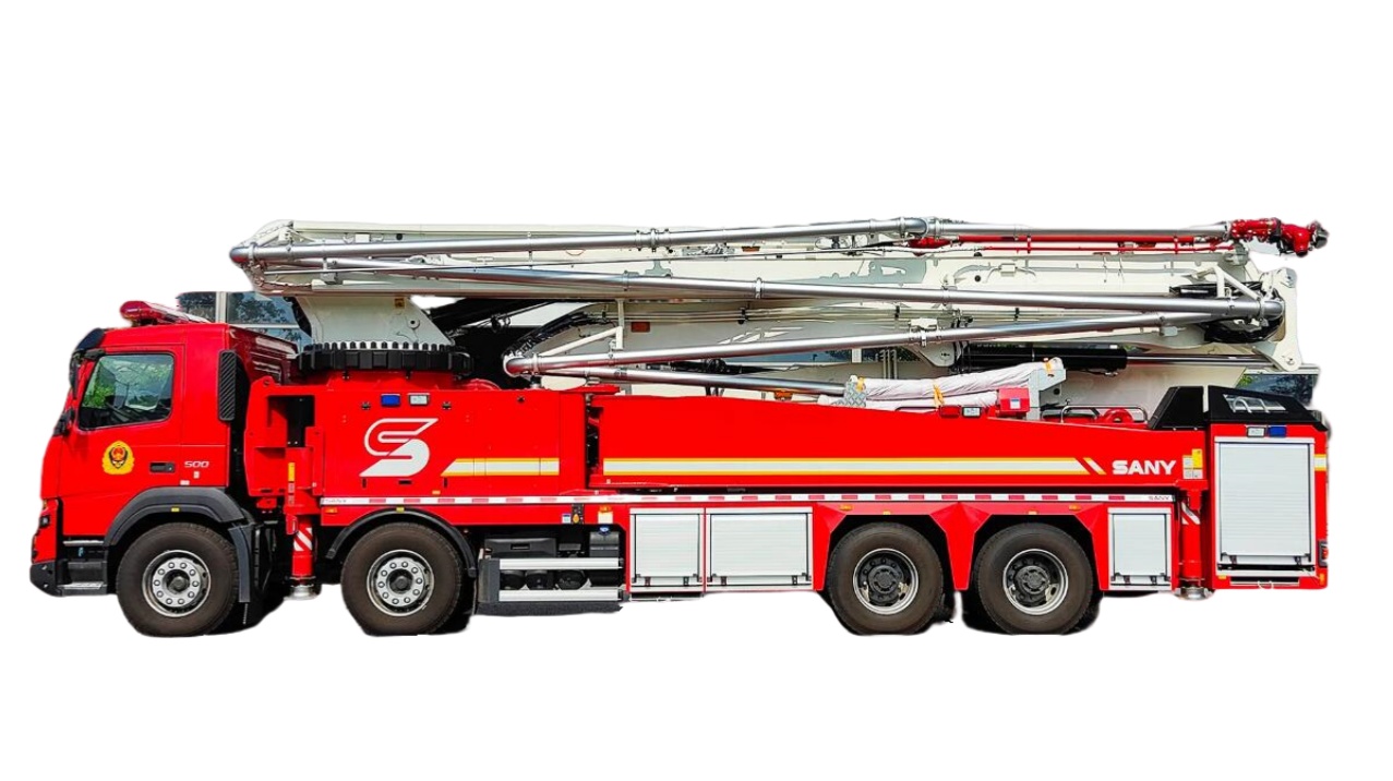 Water tower rescue fire truck Water tower rescue fire truck