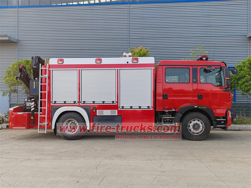 HOWO multipurpose fire truck for sale HOWO multipurpose fire truck for sale