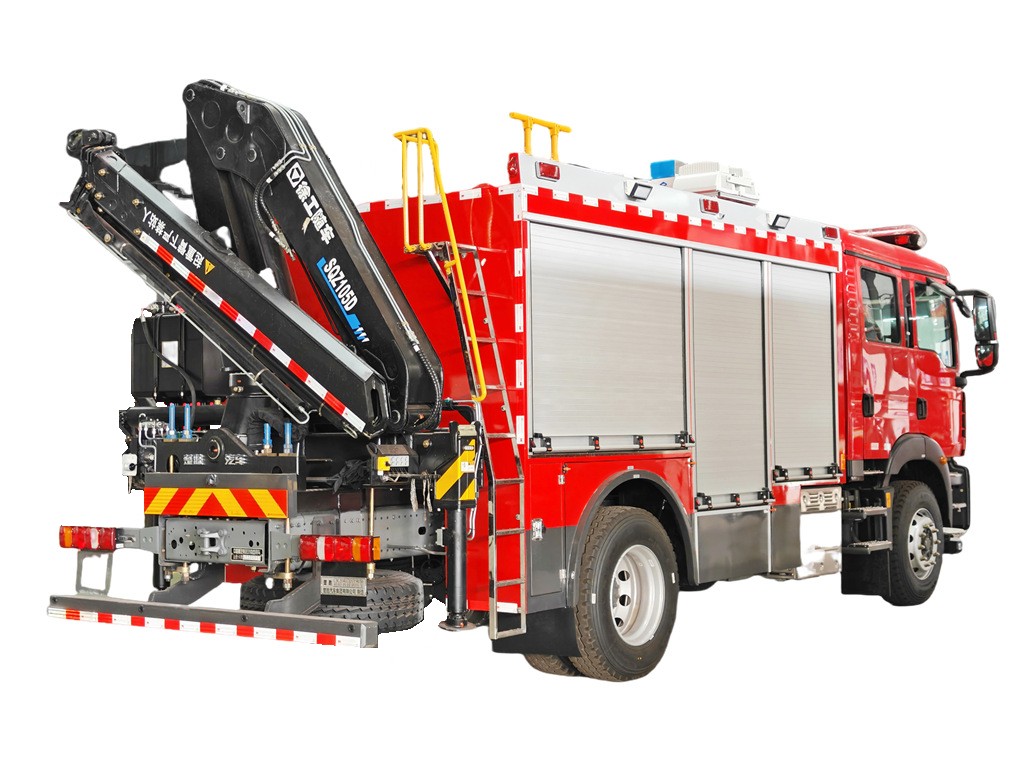 HOWO emergency rescue fire truck HOWO emergency rescue fire truck
