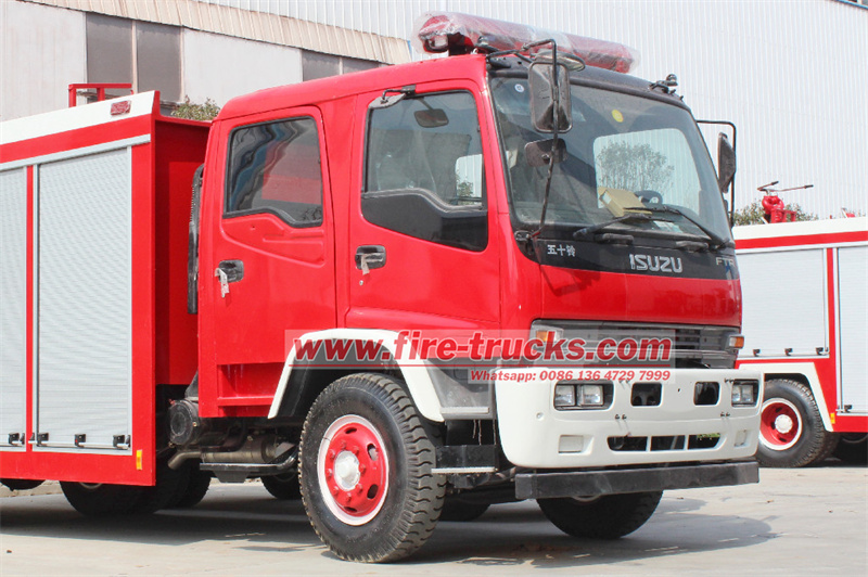 ISUZU FTR 5000L fire water truck ISUZU FTR 5000L fire water truck