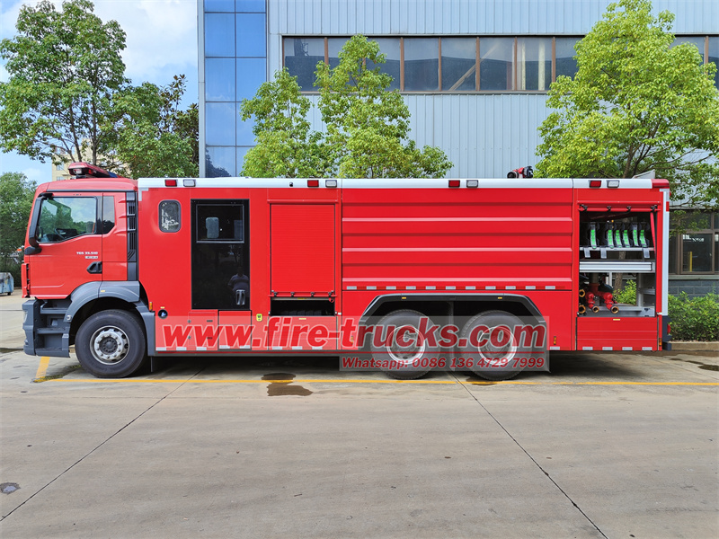 Germany MAN water fire fighting truck