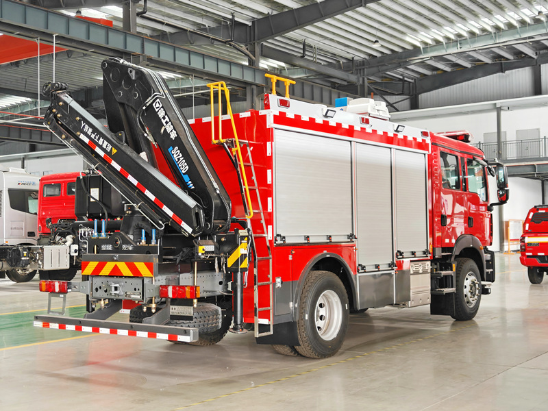 HOWO emergency rescue fire truck HOWO emergency rescue fire truck