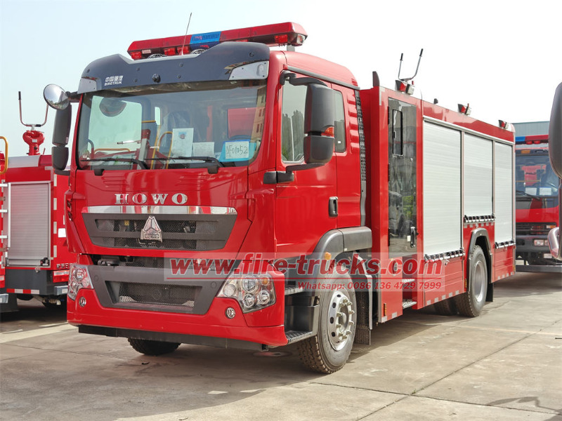 HOWO 4×2 heavy resuce fire vehicle HOWO 4×2 heavy resuce fire vehicle