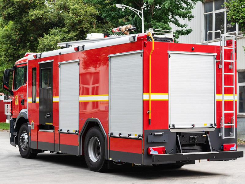 Germany MAN rescue fire fighting truck