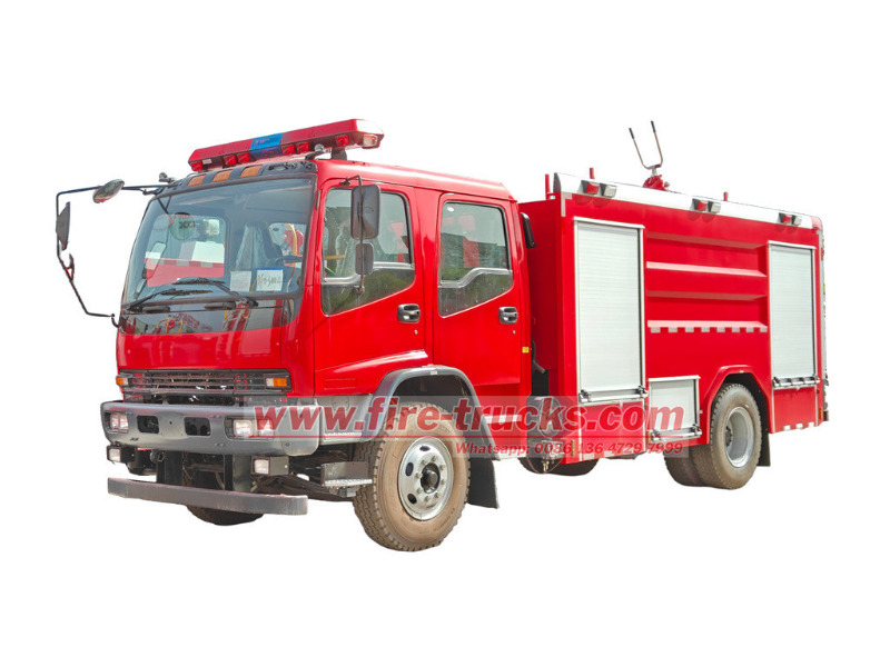 ISUZU FVR 6000L water foam fire truck ISUZU FVR 6000L foam fire truck