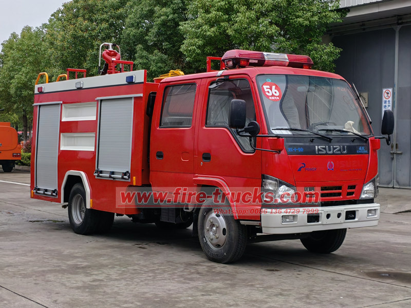 Custom ISUZU foam tanker fire truck Custom ISUZU foam tanker fire truck