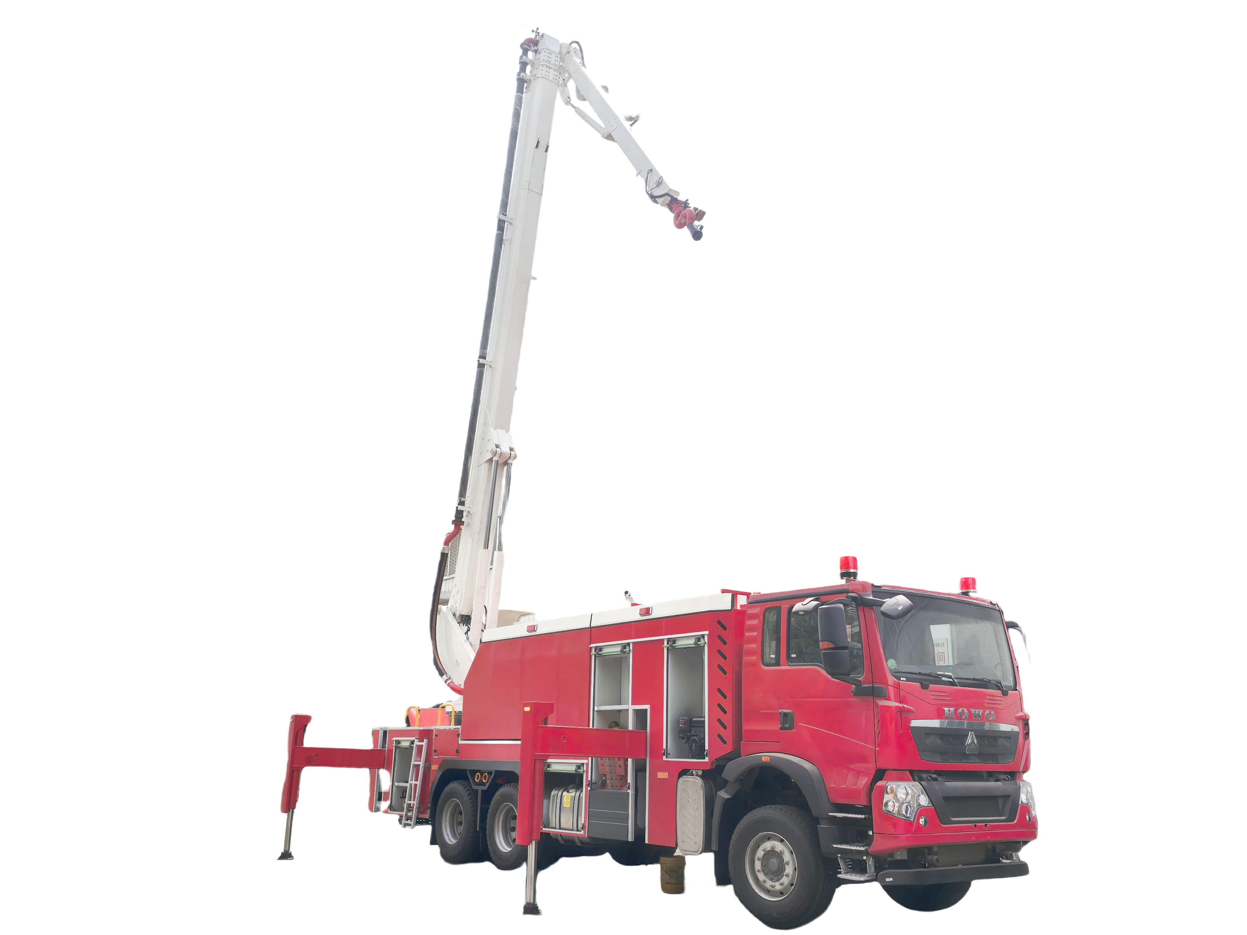 Philippines Lift high jet fire truck HOWO Philippines Lift high jet fire truck HOWO