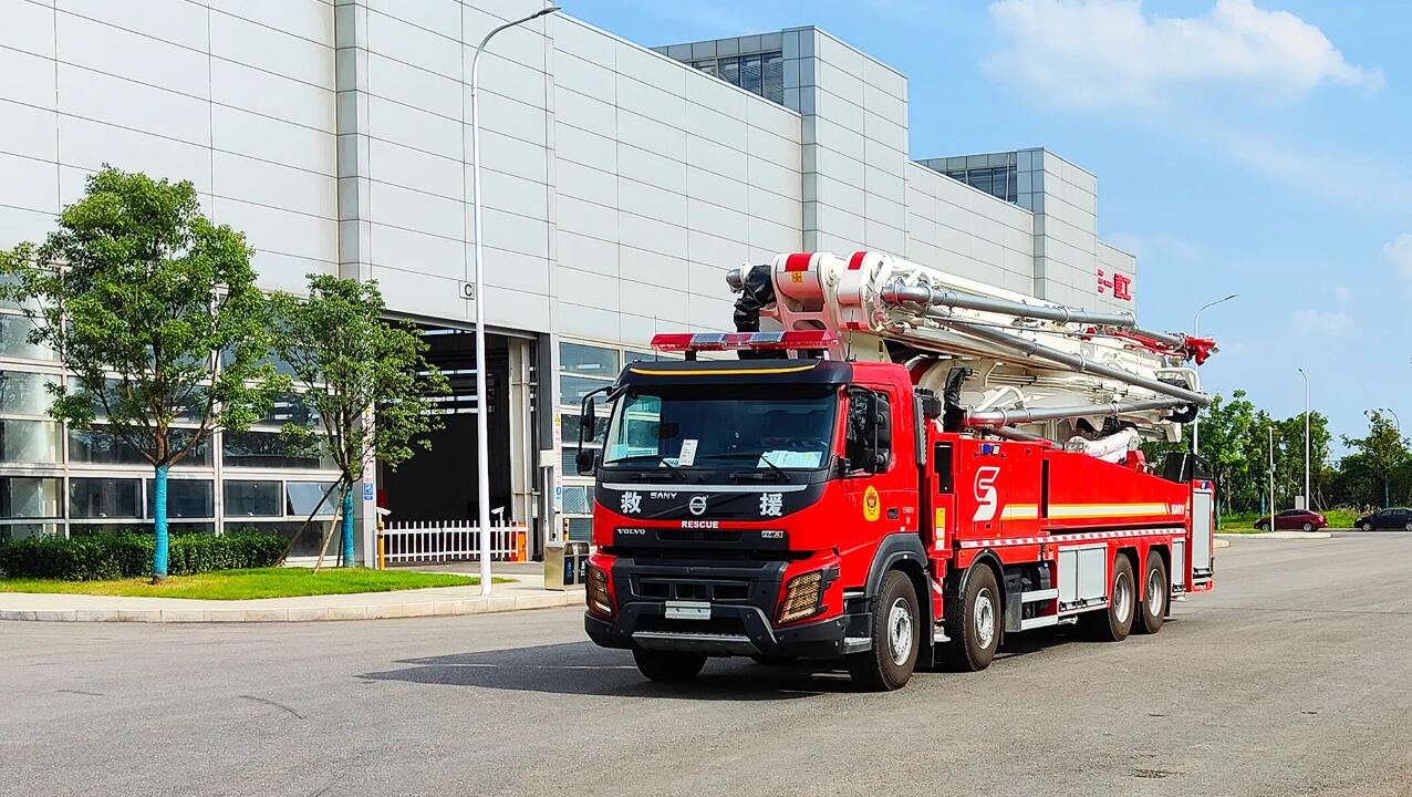 China Water foam tower fire fighting vehicle China Water foam tower fire fighting vehicle