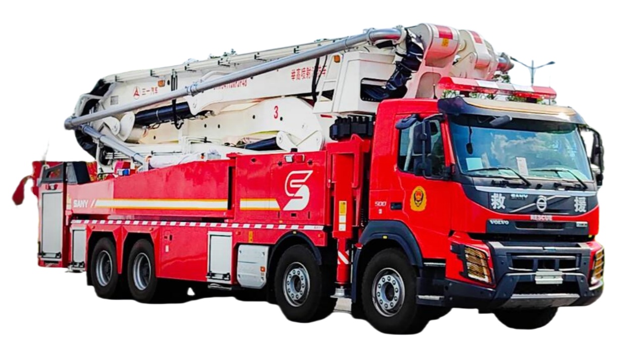 Volve 65m Resce Water Tower Fire Truck Volve 65m Resce Water Tower Fire Truck