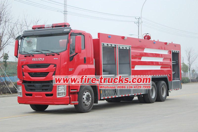 Isuzu GIGA fire fighting truck Isuzu GIGA fire fighting truck