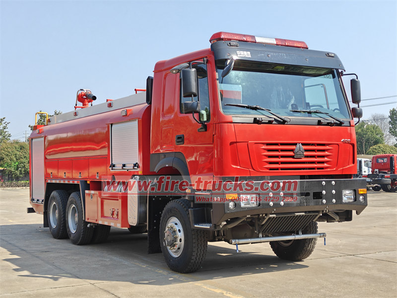 HOWO 6×6 off-road water tender for sale HOWO 6×6 off-road water tender for sale