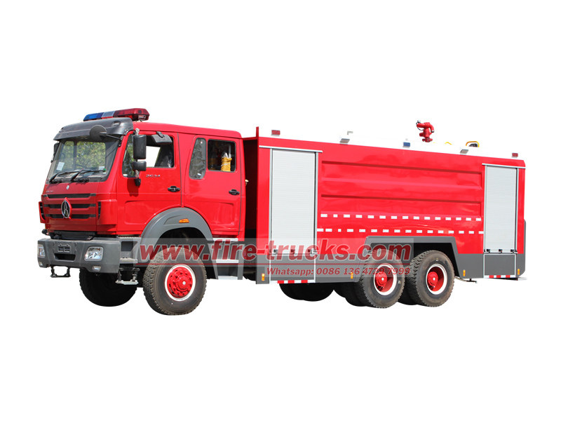 Beiben 14000L fire tanker truck Beiben 14000L fire tanker truck