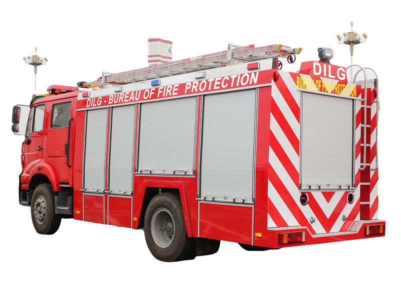 Philippines BFP water delivery fire truck HOWO Philippines BFP water delivery fire truck HOWO