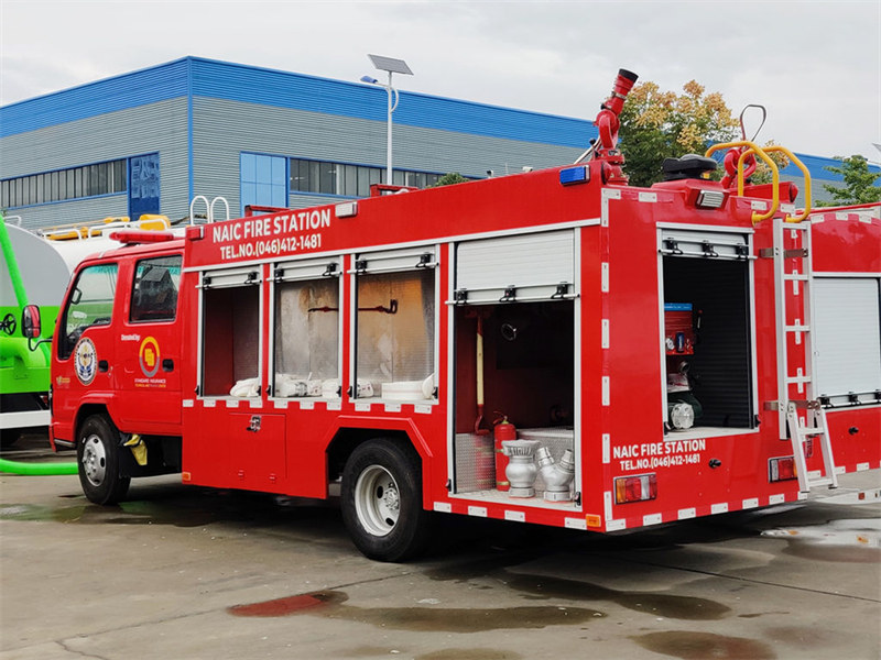 ISUZU NKR mini fire engine for Philippines ISUZU NKR mini fire engine for Philippines
