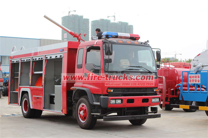 ISUZU FVR fire fighting truck