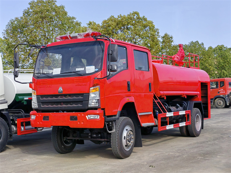 Howo off-road fire fighting truck Howo off-road fire fighting truck