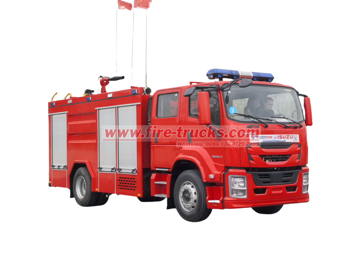Isuzu 4x Giga Fire pump Fire truck Isuzu 4x Giga Fire pump Fire truck