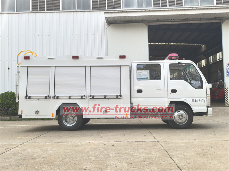 ISUZU NKR small rescue truck for sale ISUZU NKR small rescue truck for sale