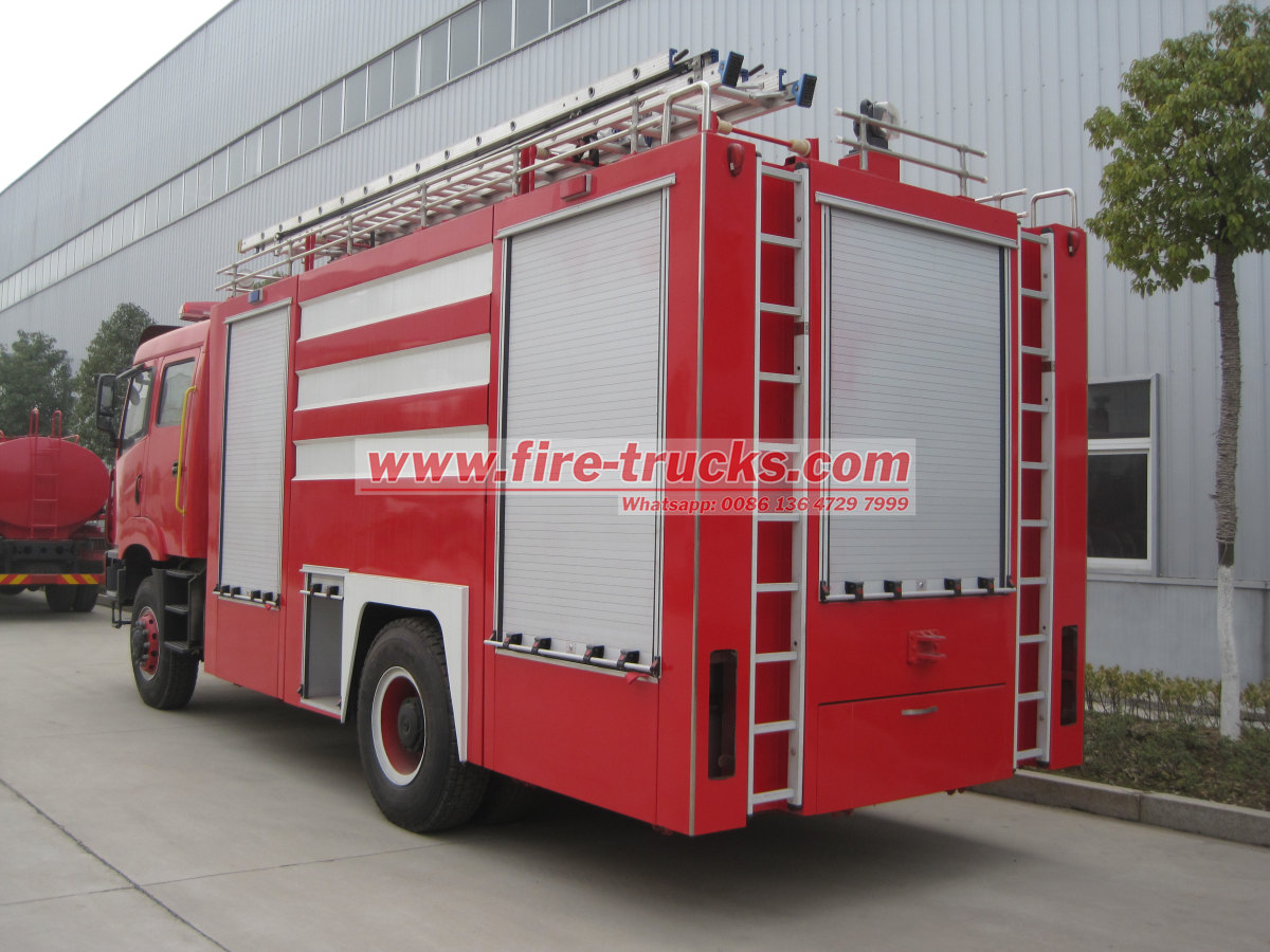 Uganda Police FAW 4x4 Fire Rescue Truck Uganda Police FAW 4x4 Fire Rescue Truck