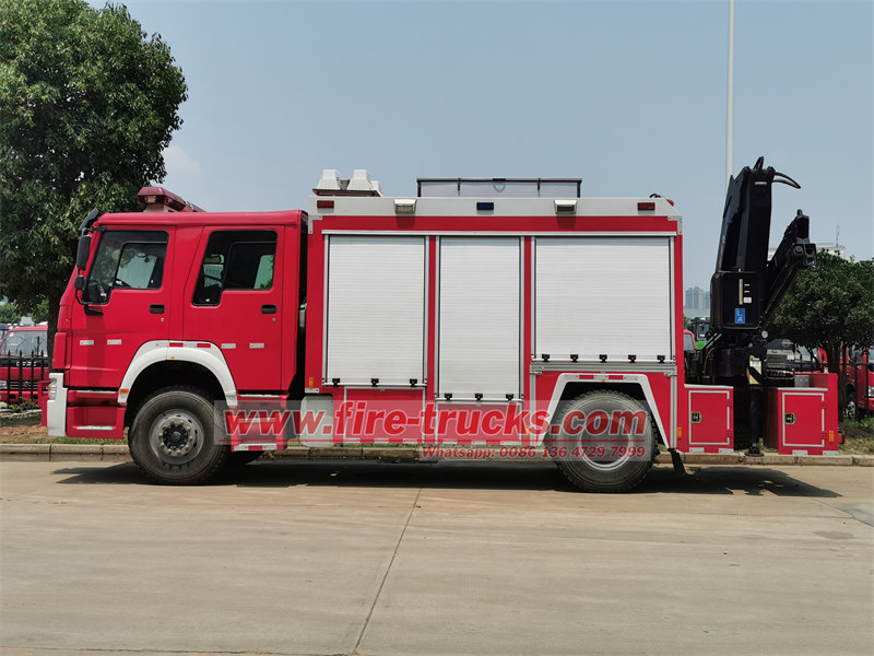 HOWO heavy rescue truck specifications HOWO heavy rescue truck specifications
