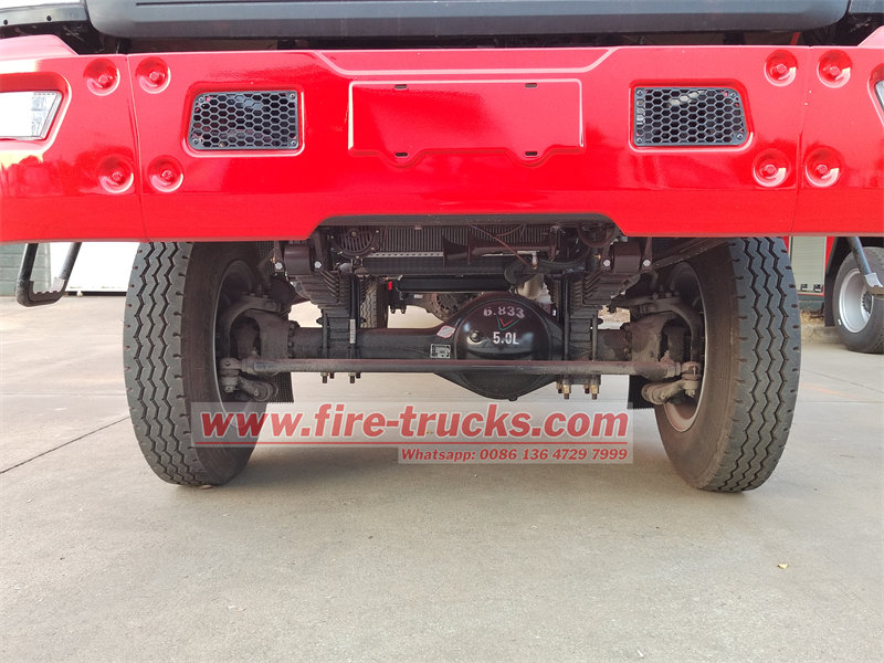 HOWO 4WD off-road fire truck