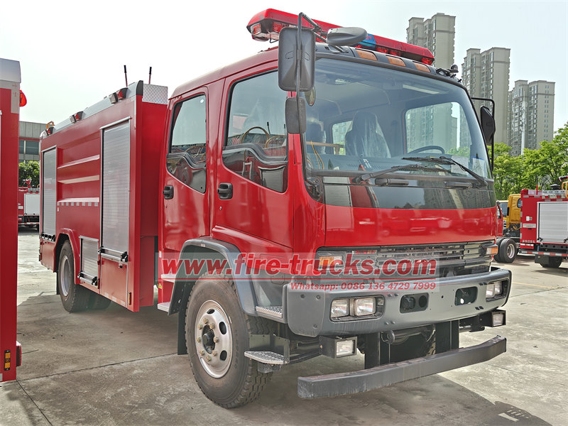 ISUZU FVR fire tender truck price ISUZU FVR fire tender truck