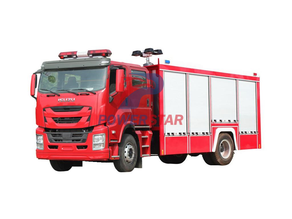Isuzu Giga heavy rescue truck Isuzu Giga heavy rescue truck