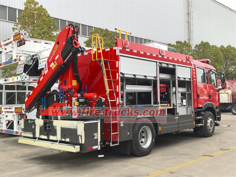 HOWO 6-wheeler heavy rescue vehicle HOWO 6-wheeler heavy rescue vehicle