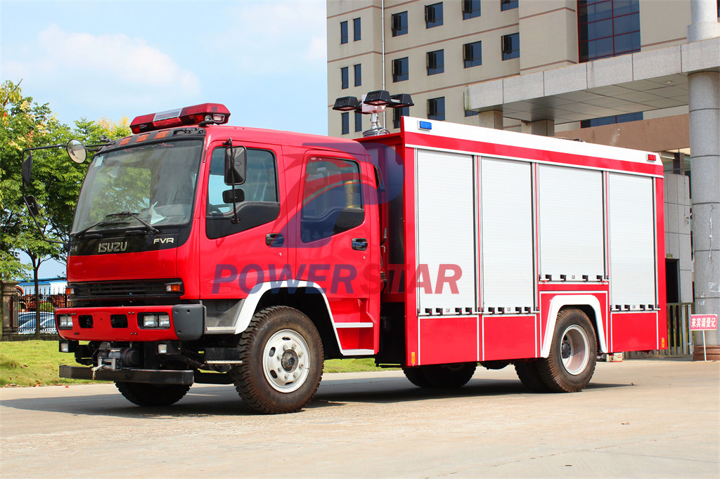 Isuzu fire rescue truck Equipped winch Isuzu fire rescue truck Equipped winch