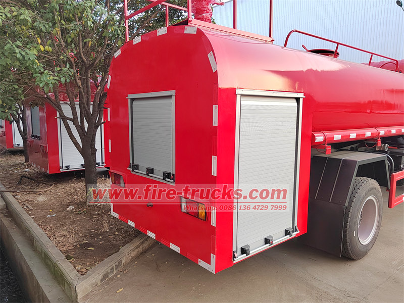 HOWO 4×4 wildland water tender