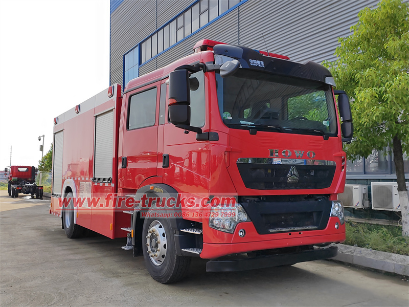 HOWO TX350 foam pumper tanker fire truck HOWO TX350 foam pumper tanker fire truck