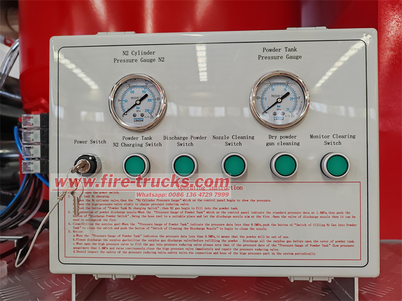 Isuzu FTR GIGA dry powder fire fighting truck Isuzu FTR GIGA dry powder fire fighting truck