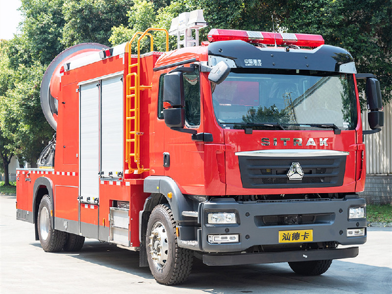 Sinotruk smoke exhaust rescue fire truck Sinotruk smoke exhaust rescue fire truck