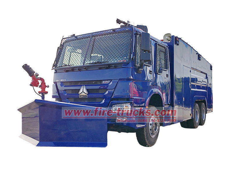 HOWO Anti-riot water cannon truck HOWO Anti-riot water cannon truck