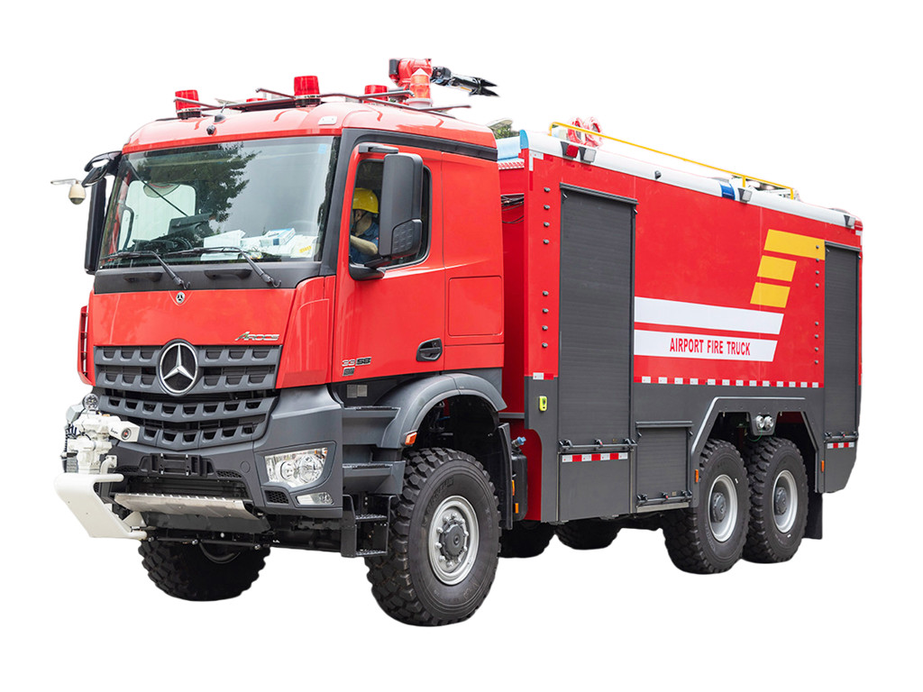 Mercedes Benz 6x6 offroad ARFF airport fire truck Mercedes Benz 6x6 offroad ARFF airport fire truck