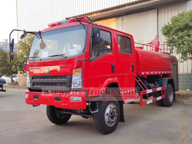 HOWO 4×4 wildland fire engine HOWO 4×4 wildland fire engine