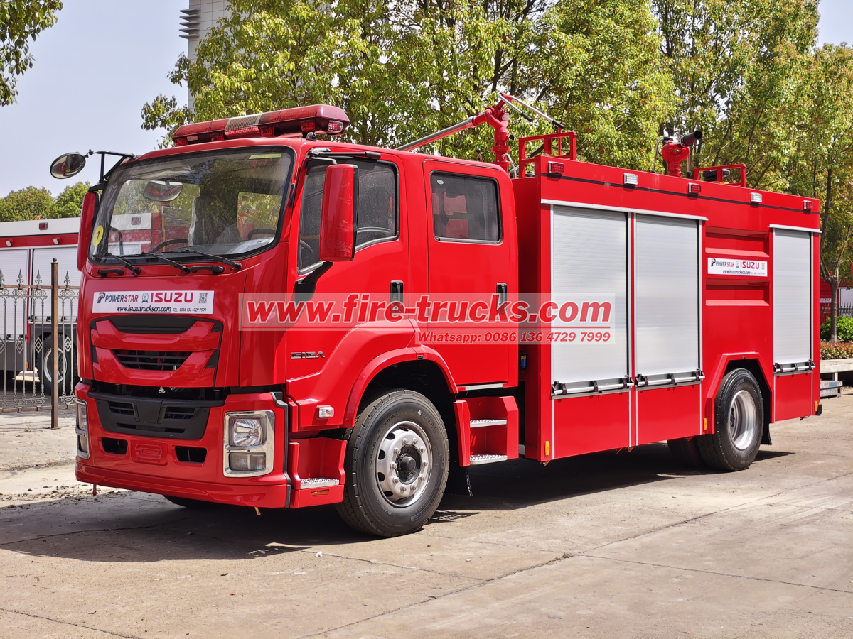Custom Isuzu Powder Fire Engine Trucks Custom Isuzu Powder Fire Engine Trucks