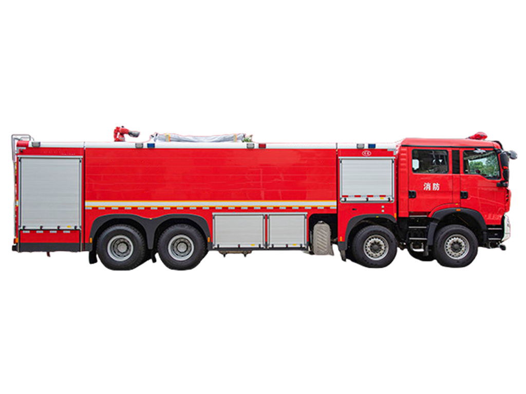 HOWO water foam fire fighting truck HOWO water foam fire fighting truck