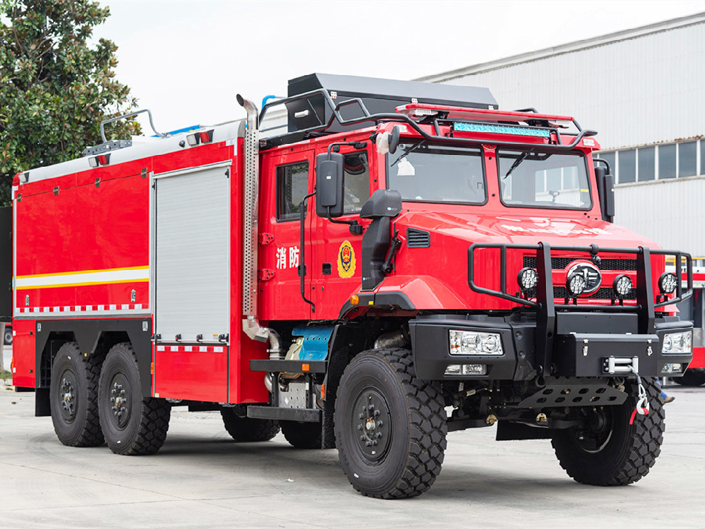FAW 6 wheeler fire rescue truck FAW 6 wheeler fire rescue truck