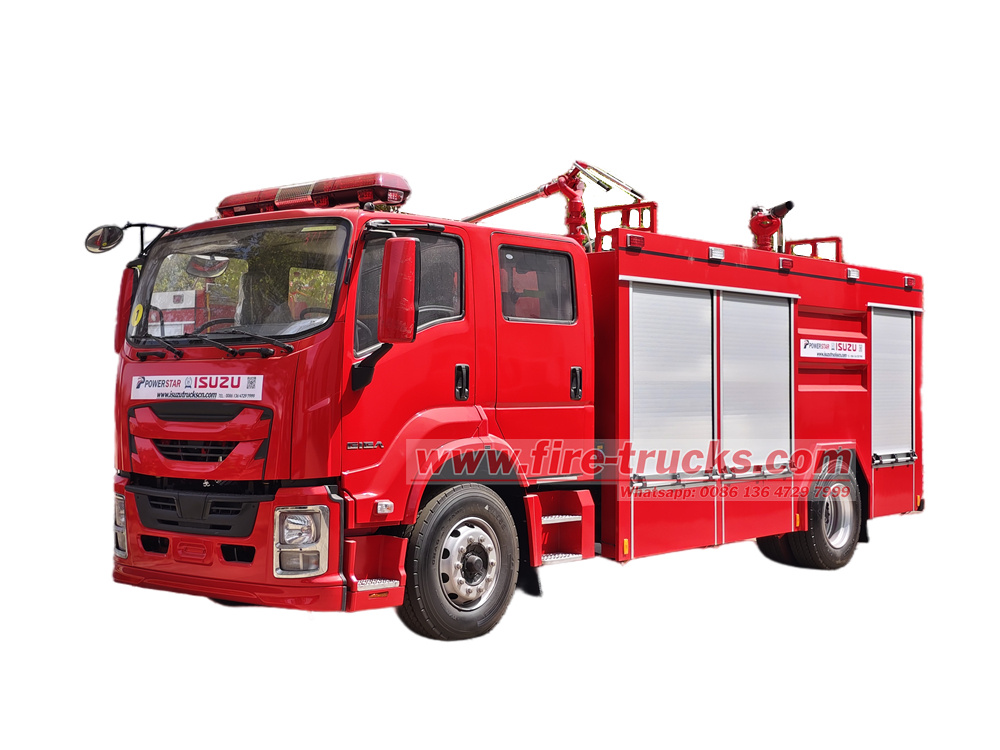 Isuzu FTR GIGA dry powder fire fighting truck Isuzu FTR GIGA dry powder fire fighting truck