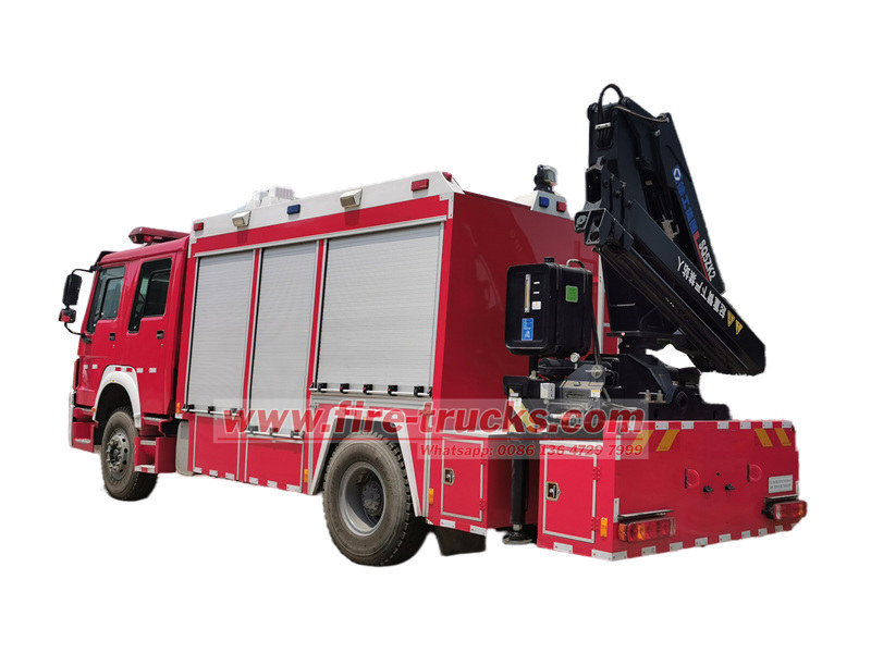 HOWO 4×2 rescue vehicle for sale HOWO 4×2 rescue vehicle for sale