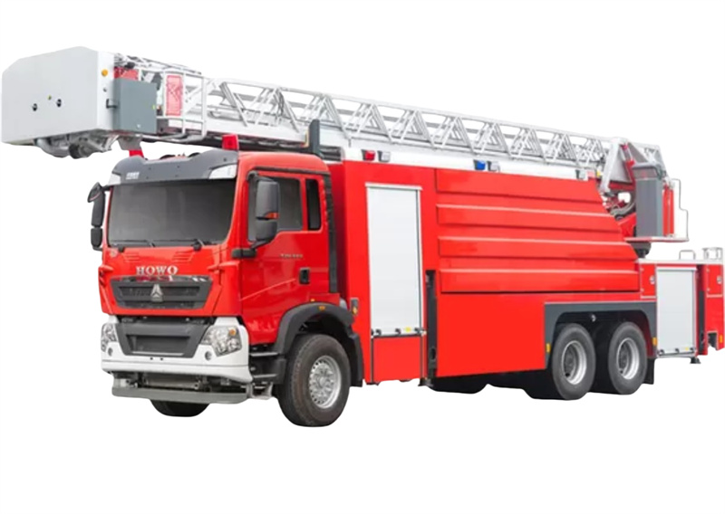 howo 32 meter aerial ladder fire fighting truck howo 32 meter aerial ladder fire fighting truck